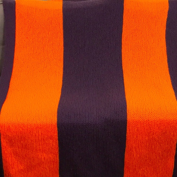 Hand-knit Throw